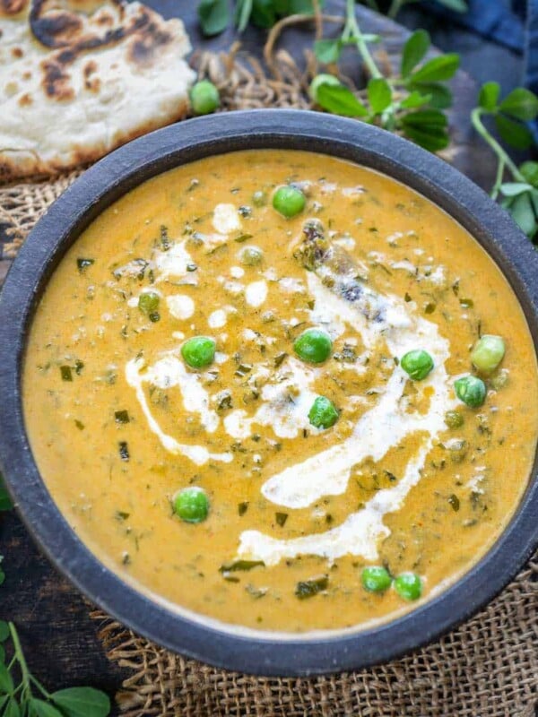 Methi Matar Malai is a rich, creamy North Indian curry made using fresh fenugreek leaves (methi) and green peas. Try this restaurant-style recipe in the comfort of your home.