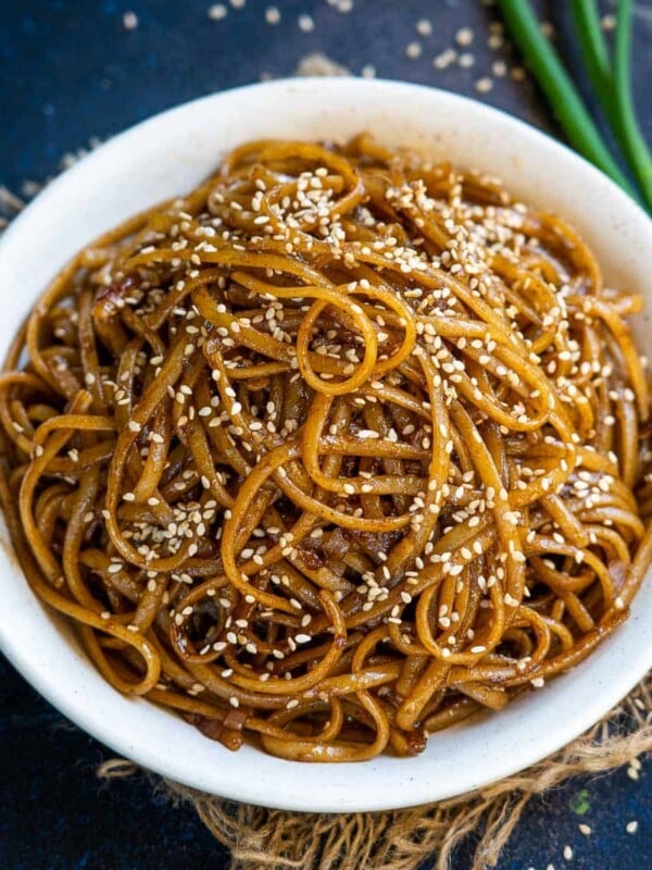 Rich and buttery, Japanese Hibachi Noodles is a stir-fried noodle recipe, where noodles are stir-fried in butter along with a few sauces and brown sugar. Make this easy and quick restaurant-quality recipe in under 20 minutes.