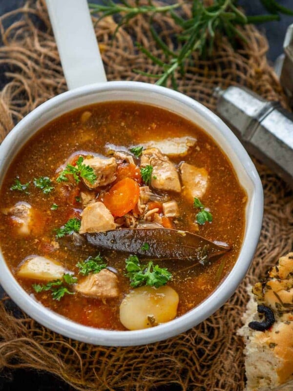 This hearty Instant Pot Chicken Stew is a quick, one-pot, comforting dish. Cooked in under 40 minutes, it's easy to make and loaded with vegetables, making it an excellent choice for a simple homely meal.
