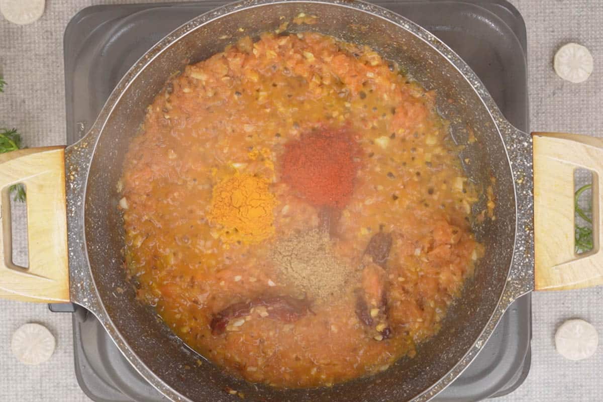 Mooli ki Sabji Recipe   Whiskaffair - 65
