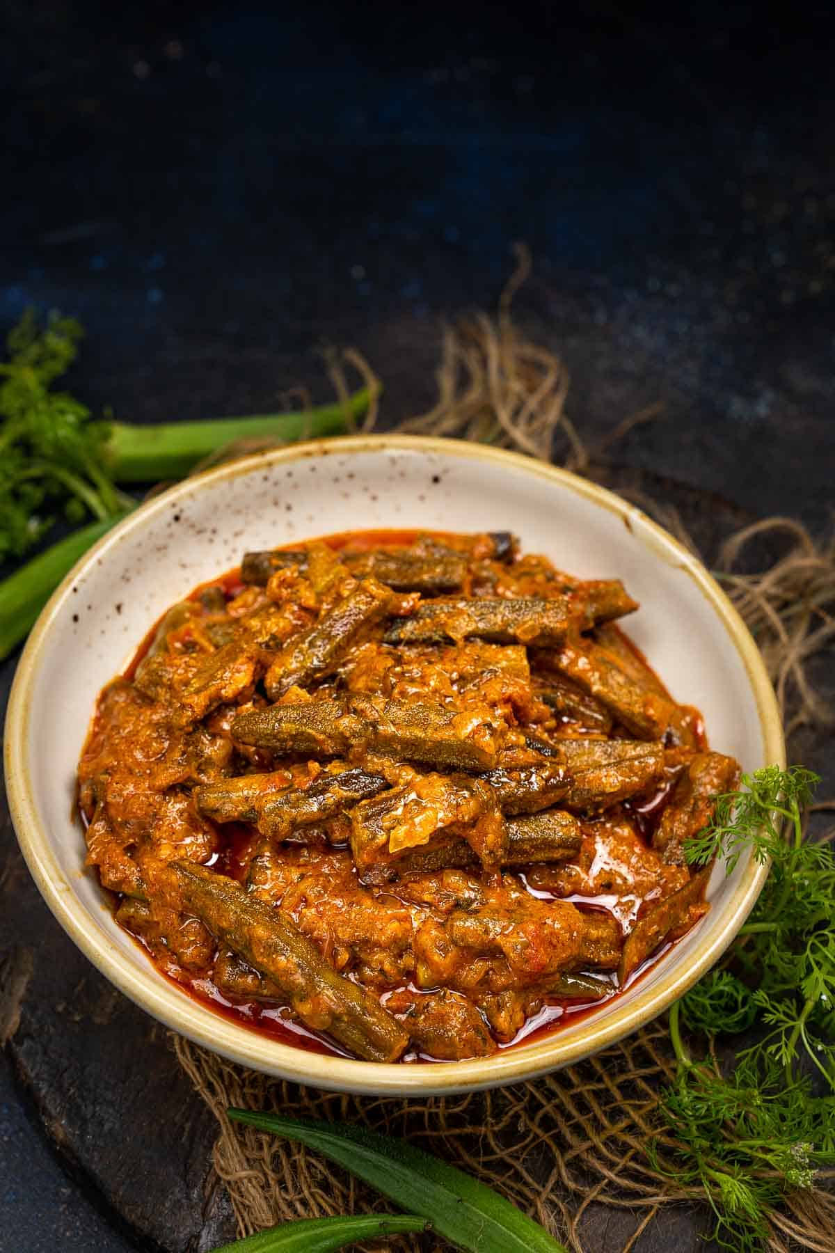 Achari Bhindi Recipe  Okra Curry In Pickling Spices    Whiskaffair - 75