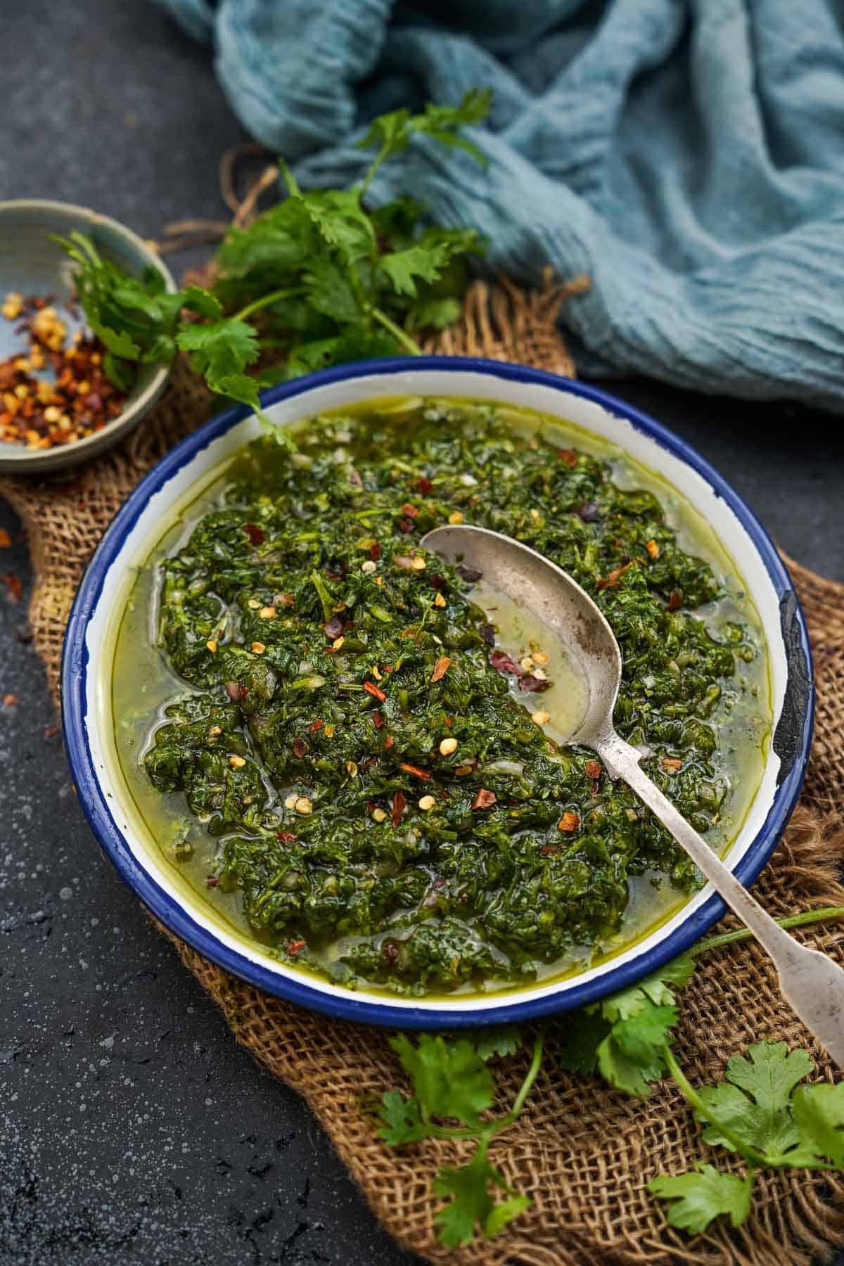 Cilantro Chimichurri Sauce Recipe   Whiskaffair - 34
