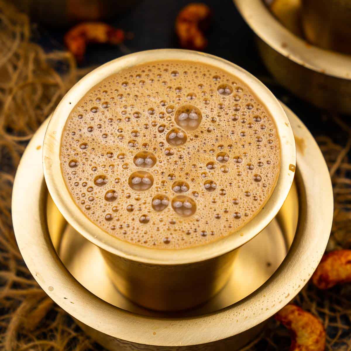 Traditional South Indian Filter Coffee Recipe + Video