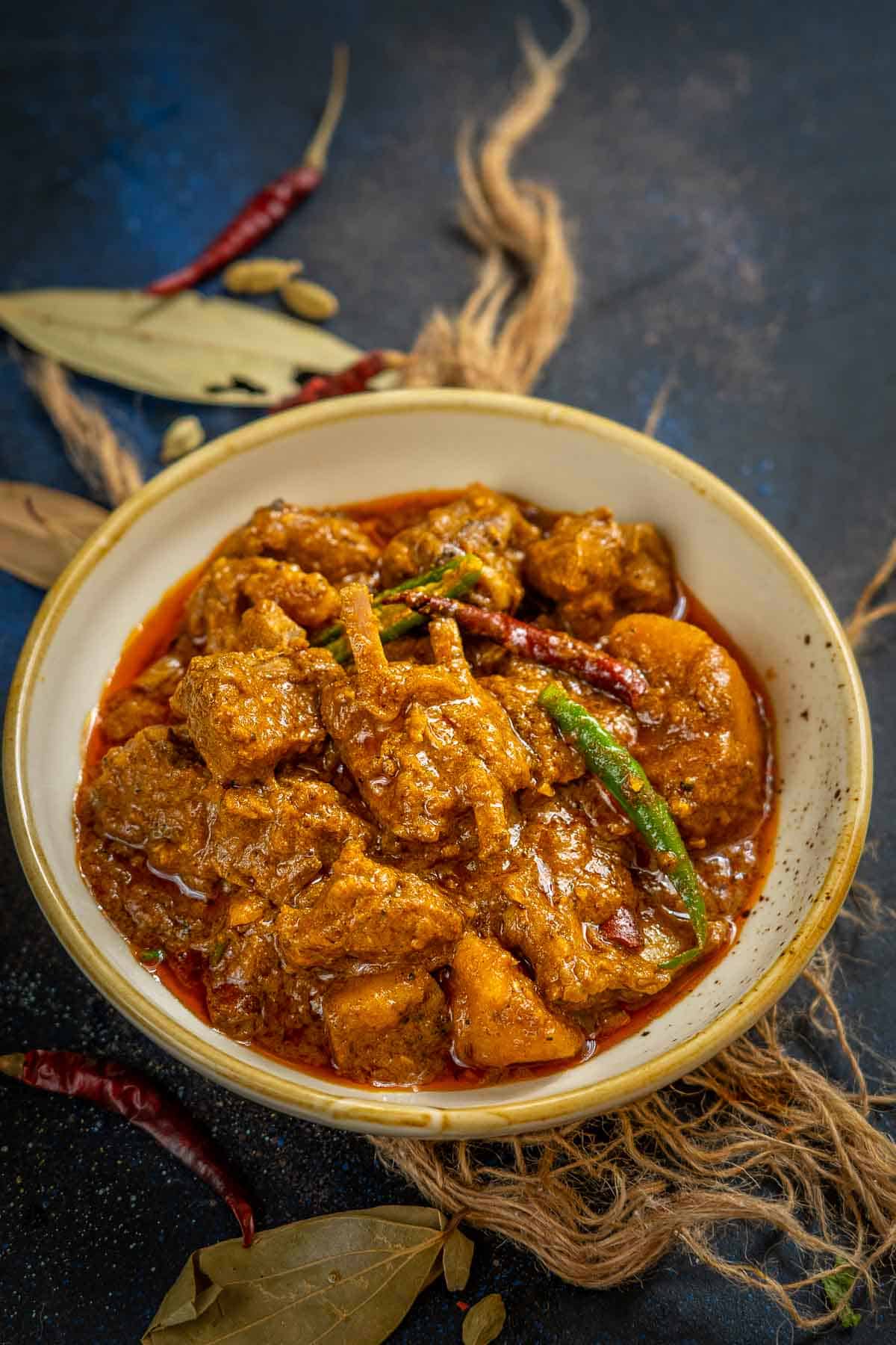 Kosha Mangsho Recipe  Bengali Style Mutton Curry    Video - 59