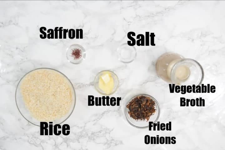 Saffron Rice Recipe (Step by Step + Video) - Whiskaffair