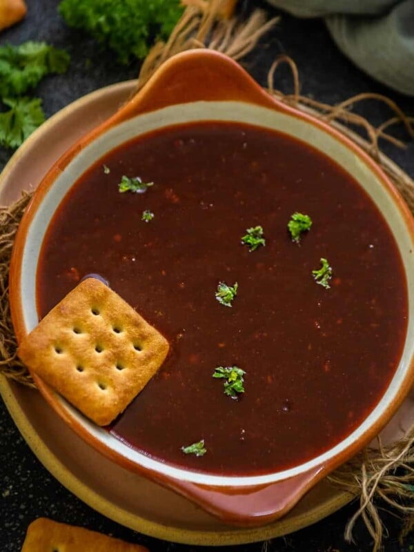 This sweet, spicy, and savory Korean Gochujang dipping sauce comes together in 5 minutes using 5 ingredients. Use this versatile sauce as a dip or salad dressing, or drizzle it over roasted veggies or avocado toast for an umami treat.