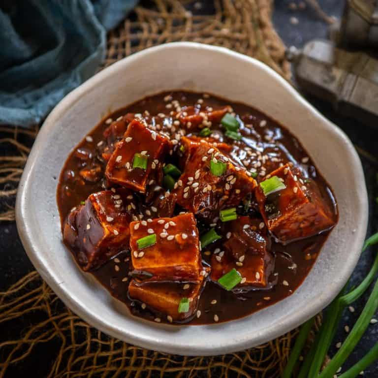 Gochujang Tofu Recipe (Step by Step + Video) Whiskaffair