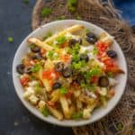 Make these extra crispy Greek Fries in just 15 minutes. Serve them as an appetizer or a side dish for a unique homemade treat (gluten-free).