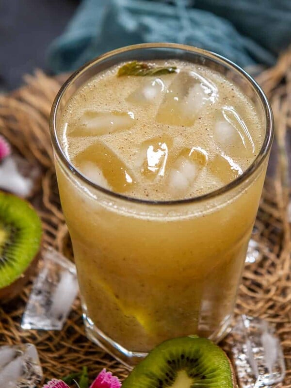 Kiwi Soda is a refreshing summer drink that comes together in just 15 minutes. Make it using simple ingredients and beat the heat this summer (vegan, gluten-free).