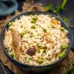 Peas Pulao (Matar Pulao) is a quick, filling, and flavorful one-pot Indian rice dish that is nutritious and good for managing your carb cravings. Make it using my easy recipe (vegetarian, gluten-free).