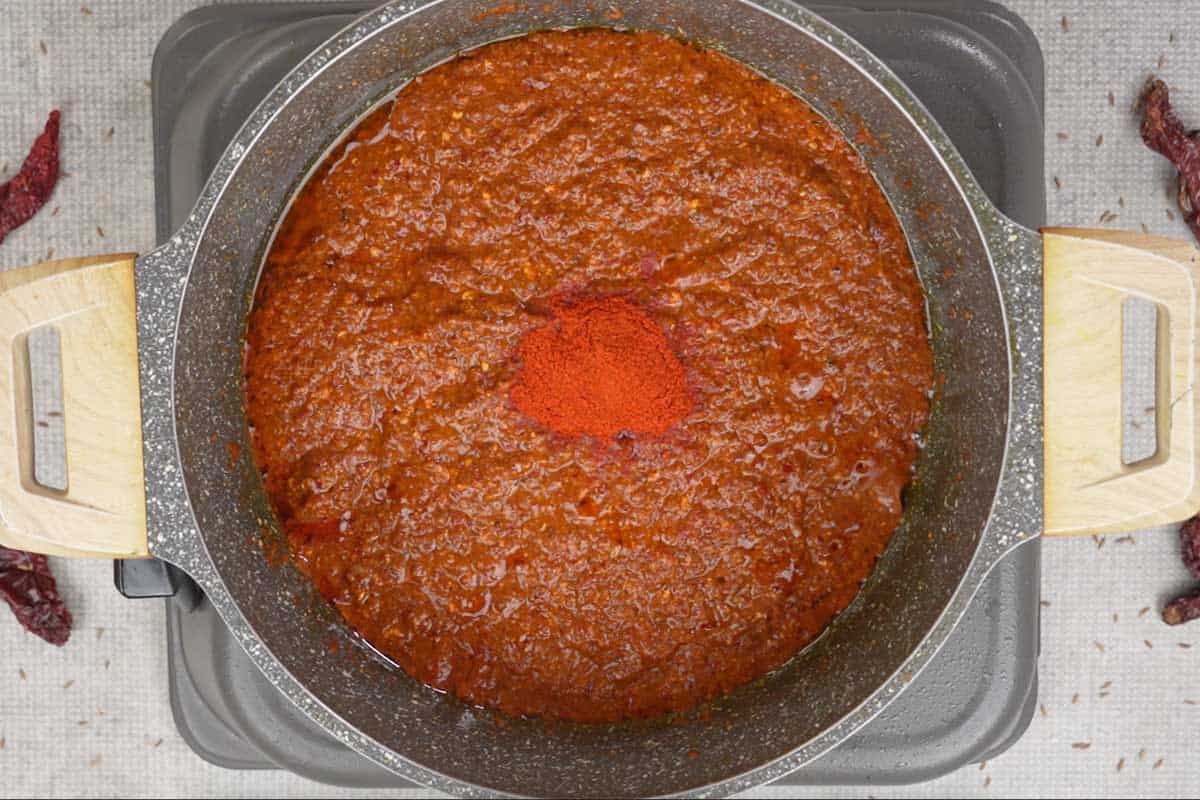 Mangalore Style Paneer Ghee Roast Recipe - 5