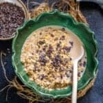 Delicious and super easy to prepare, these Vanilla Coffee Overnight Oats are a great make-ahead breakfast option. Double or triple the recipe and meal-prep it for the entire week (vegetarian, gluten-free).