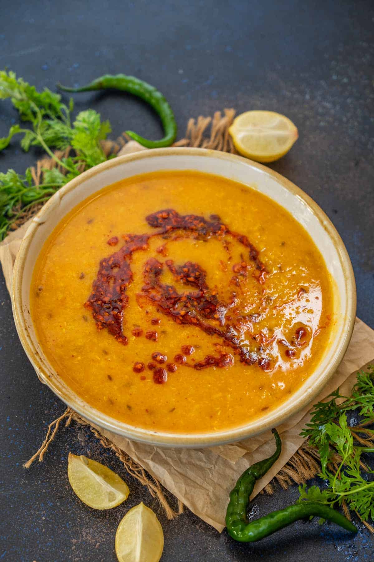 Yellow Moong Dal Tadka Recipe  Instant Pot   Stovetop    Video - 11