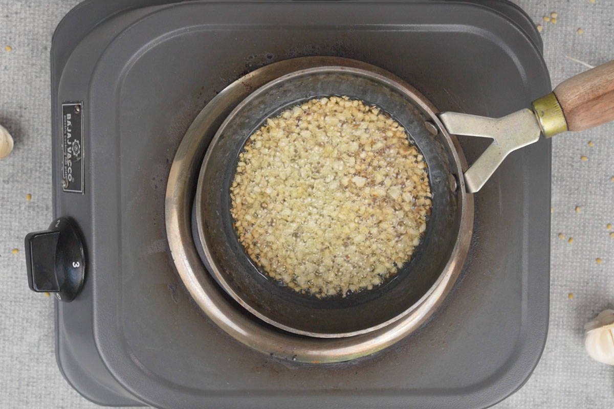 Yellow Moong Dal Tadka Recipe  Instant Pot   Stovetop    Video - 52