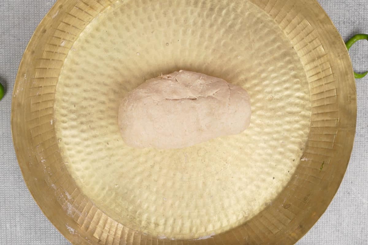 Soft dough made.