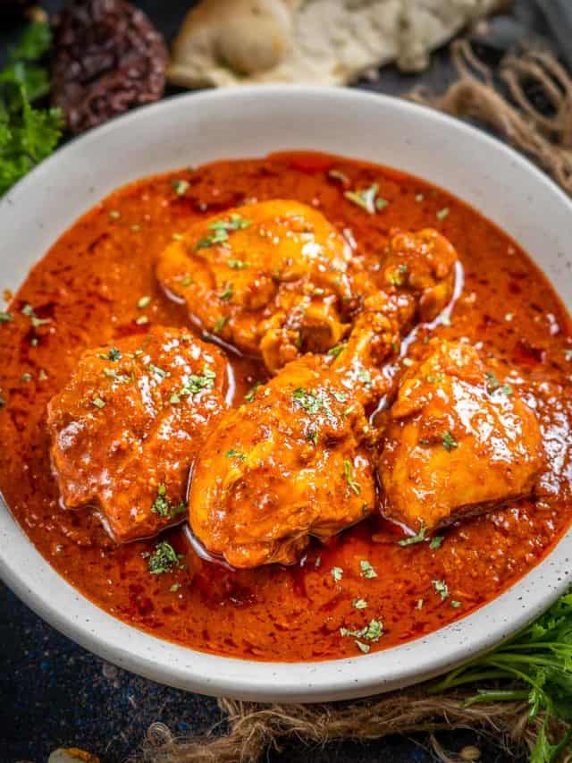 Kadai Chicken Recipe (Step by Step) Whiskaffair