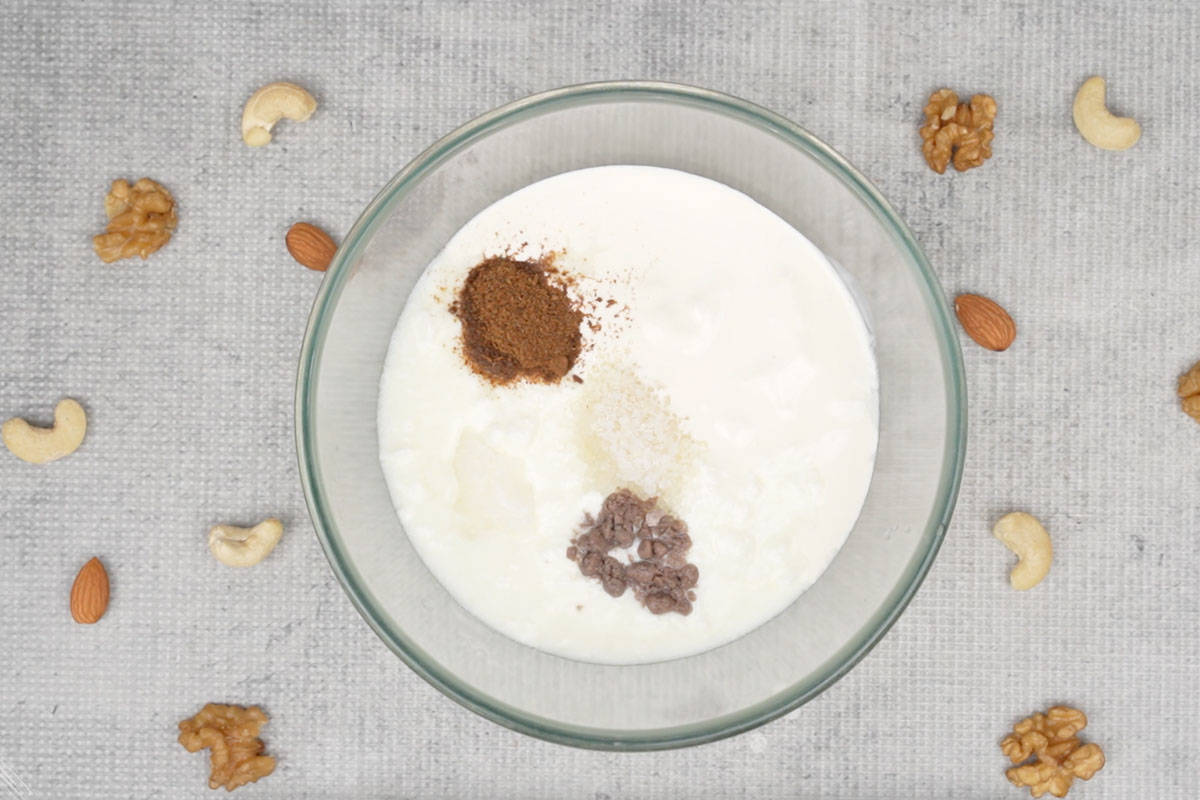Dried Nuts And Fruits Raita Recipe   Video - 26
