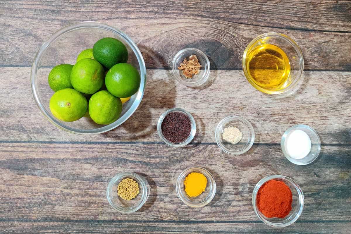 Elumichai oorugai ingredients.