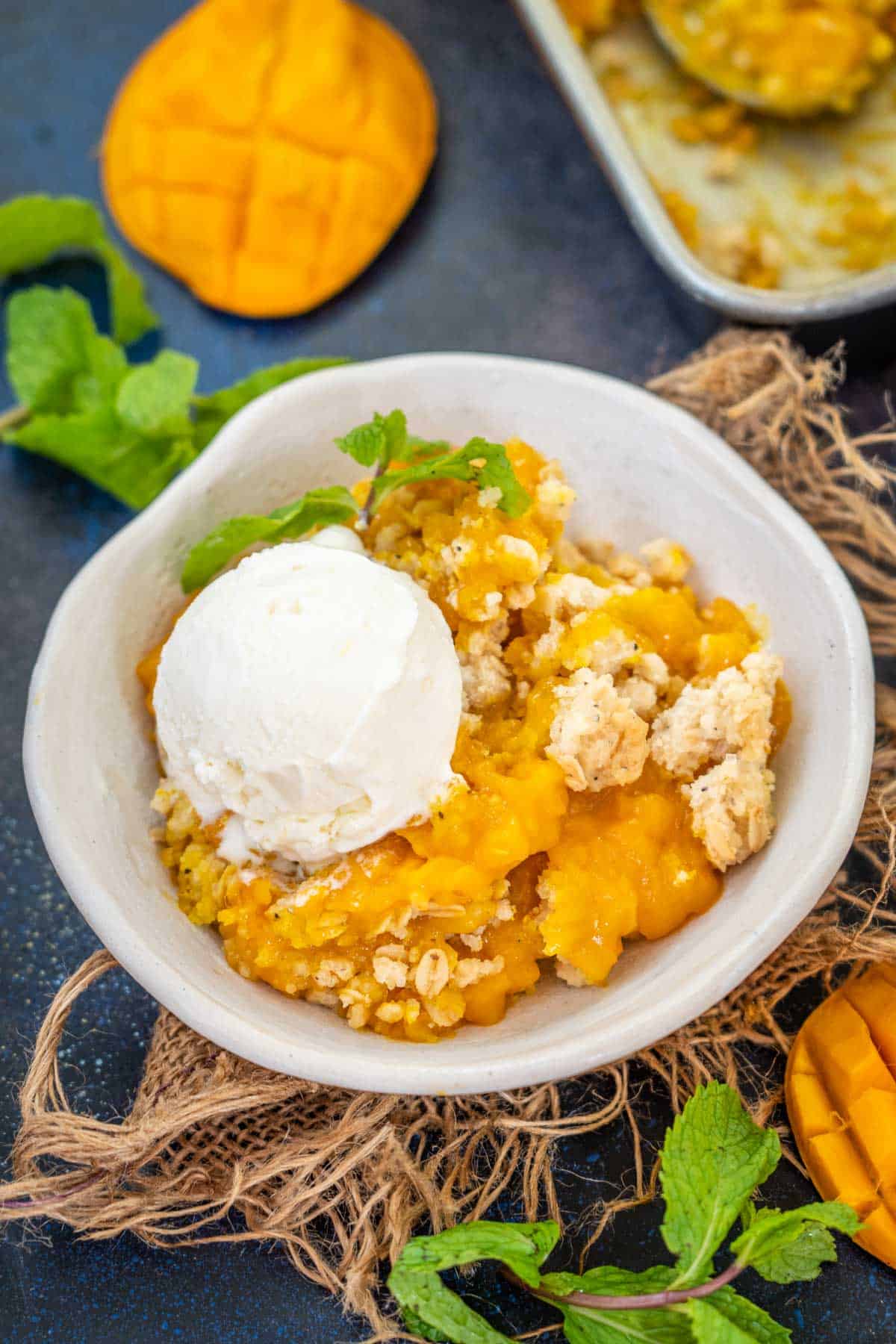 Easy Mango Cobbler Recipe   Video - 86