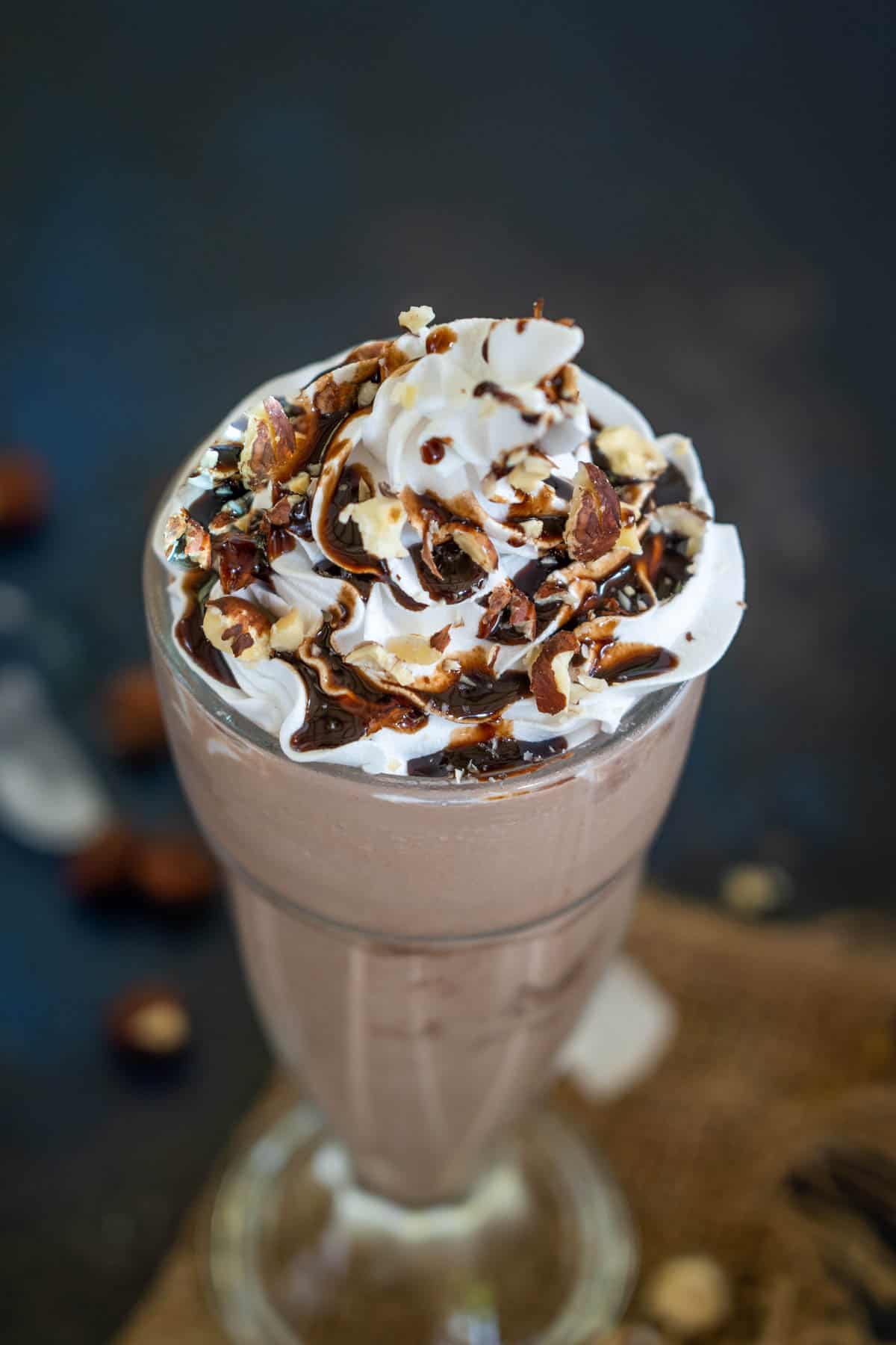 3 ingredient Easy Cafe Style Nutella Milkshake Recipe   Video - 23