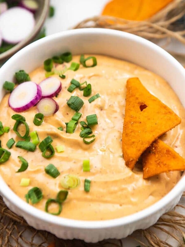 This Creamy Chipotle Ranch Dressing is a spicy, smoky homemade dressing that is perfect for tacos, chicken, salad, or as a dip for chips or veggies. Here is how to make it.