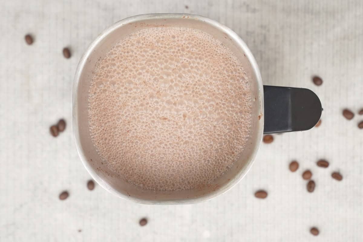 Chocolate Cold Coffee Recipe  Cafe Style    Whiskaffair - 7