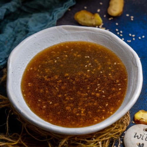 Asian Sesame Ginger Salad Dressing Recipe + Video