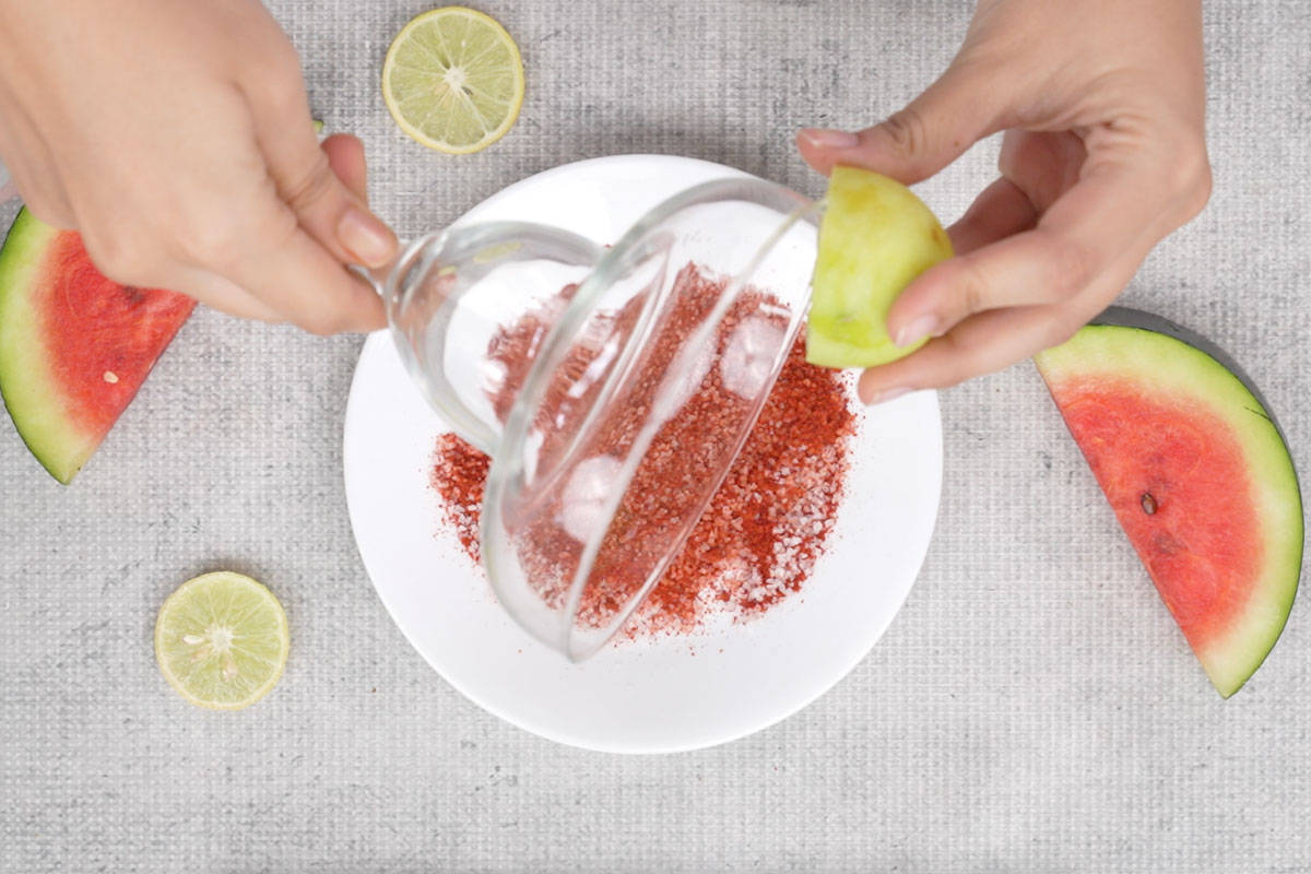 Refreshing Spicy Watermelon Margarita Recipe   Video - 36