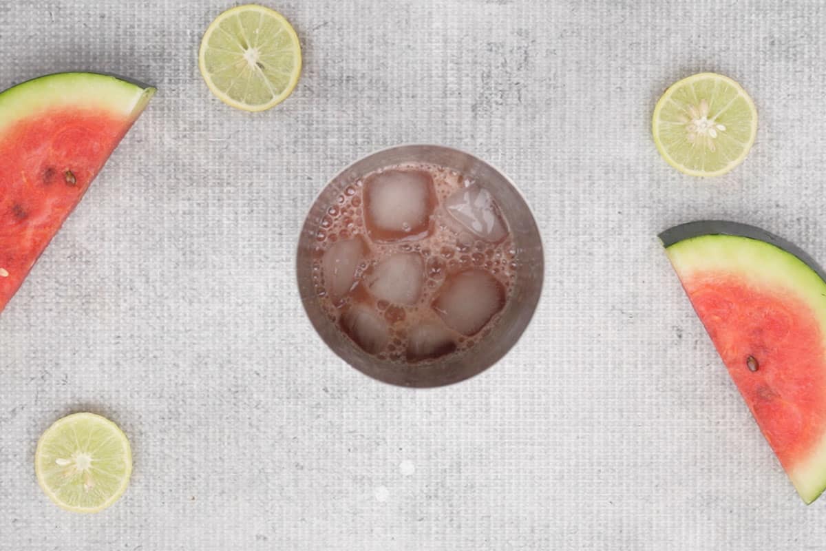 Refreshing Spicy Watermelon Margarita Recipe   Video - 1