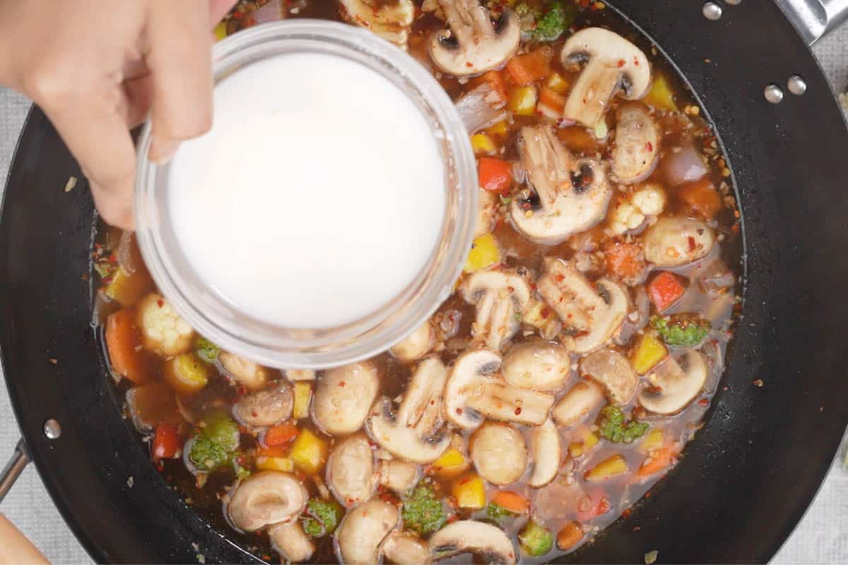 Chinese Style Vegetables In Hot Garlic Sauce Recipe   Video - 64