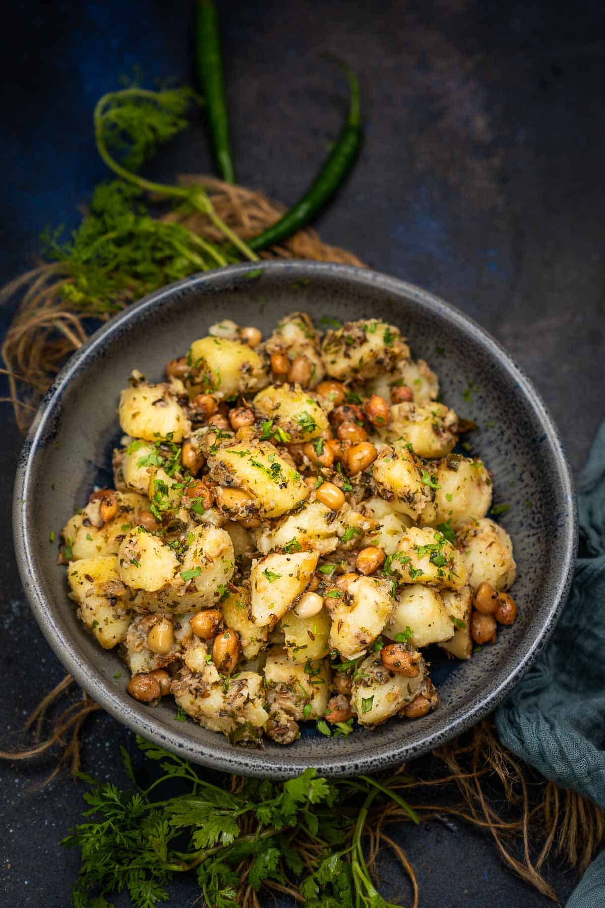 Vrat Wale Sookhe Aloo Recipe   Video - 85