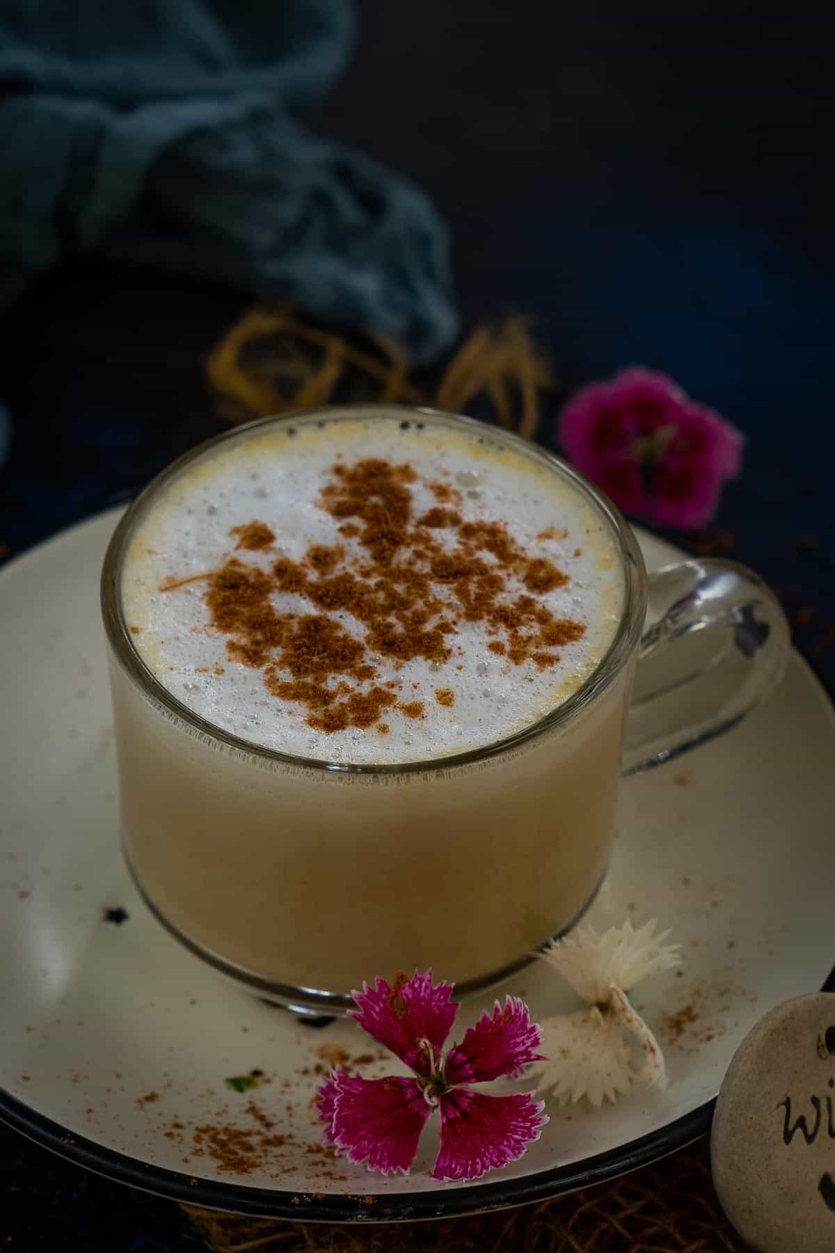 Starbucks Copycat Pumpkin Spice Chai Tea Latte Recipe   Video - 26