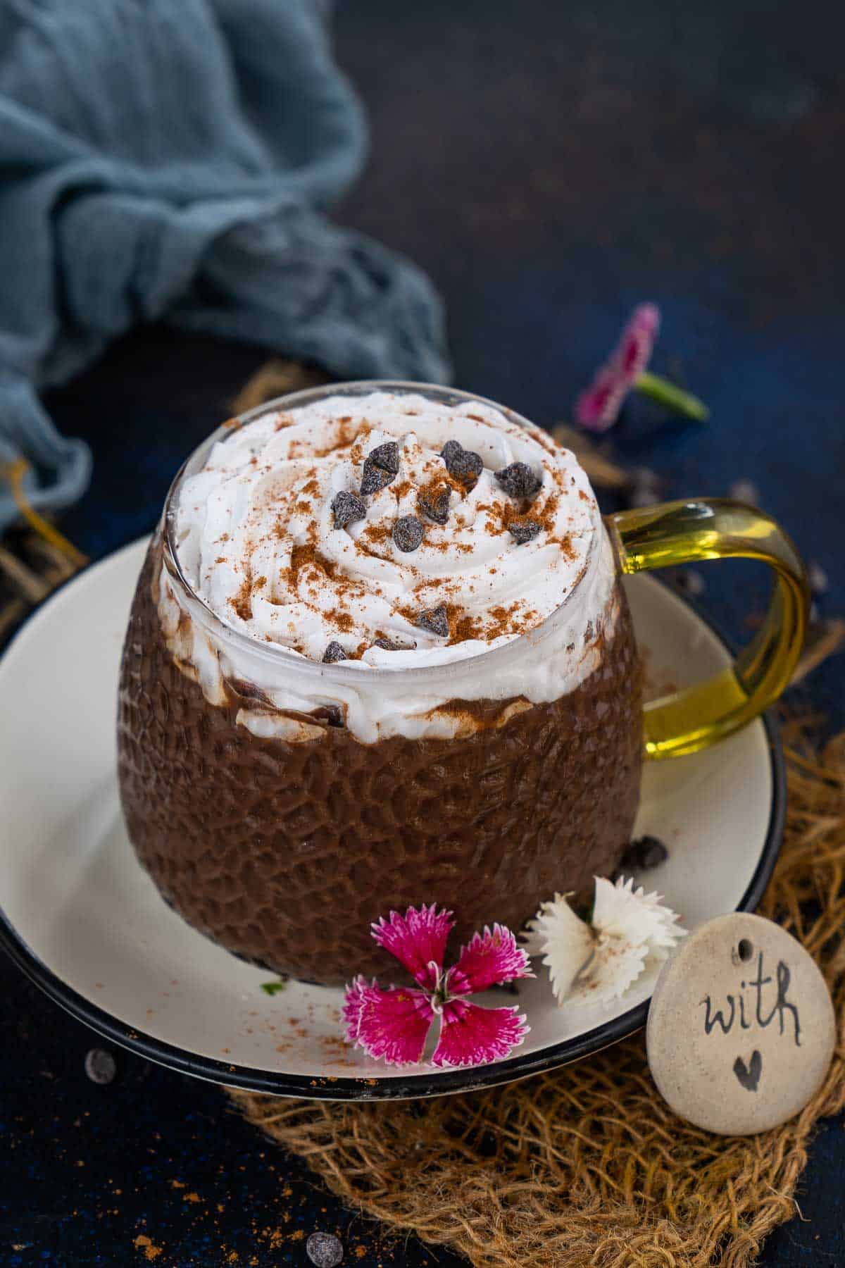 Starbucks Copycat Pumpkin Spice Hot Chocolate Recipe   Video - 80