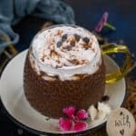 Pumpkin Spice Hot Chocolate is a delicious twist on classic hot chocolate. Loaded with warm and cozy fall flavors, it is rich and creamy and comes together in just 10 minutes. Here is how to make it.