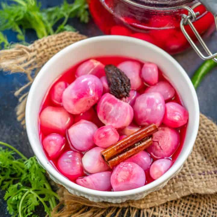 Pyaz Recipe Sirke Wale Pyaaz (Restaurant-Style Indian Pickled Onions)