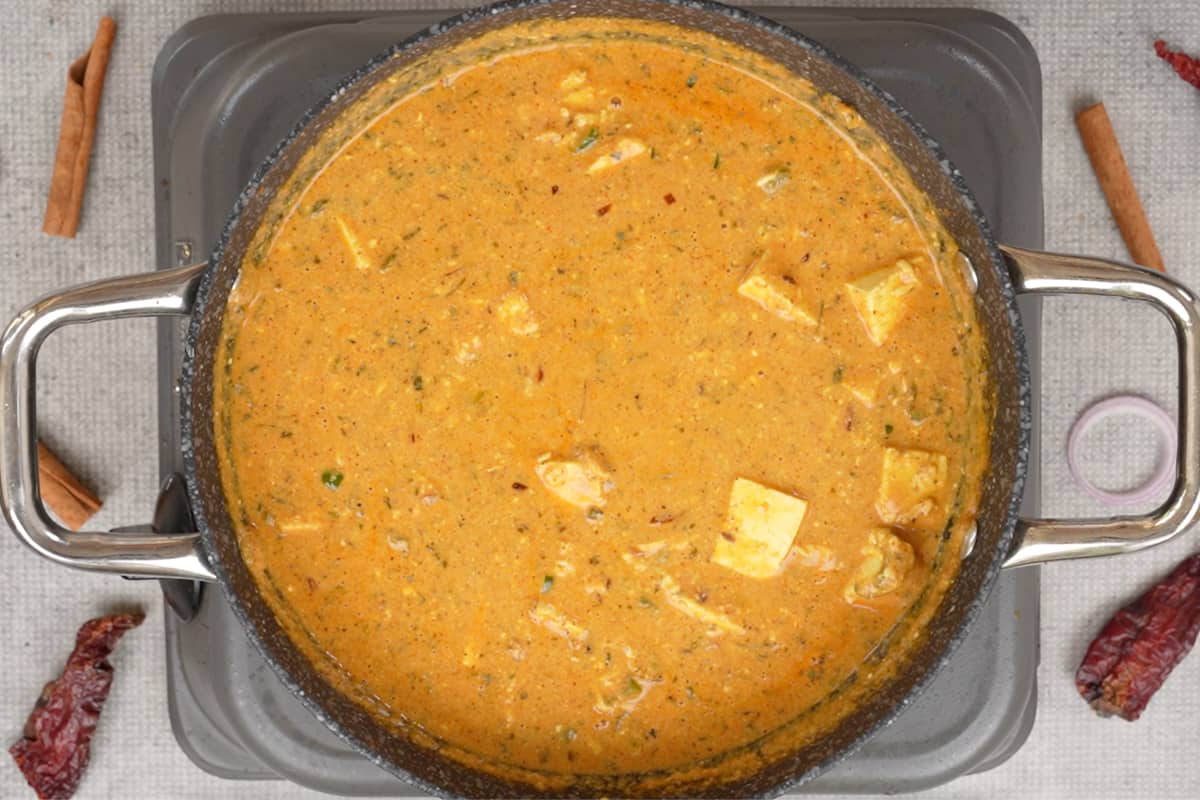 Paneer Lababdar Recipe  Restaurant Style    Video - 12
