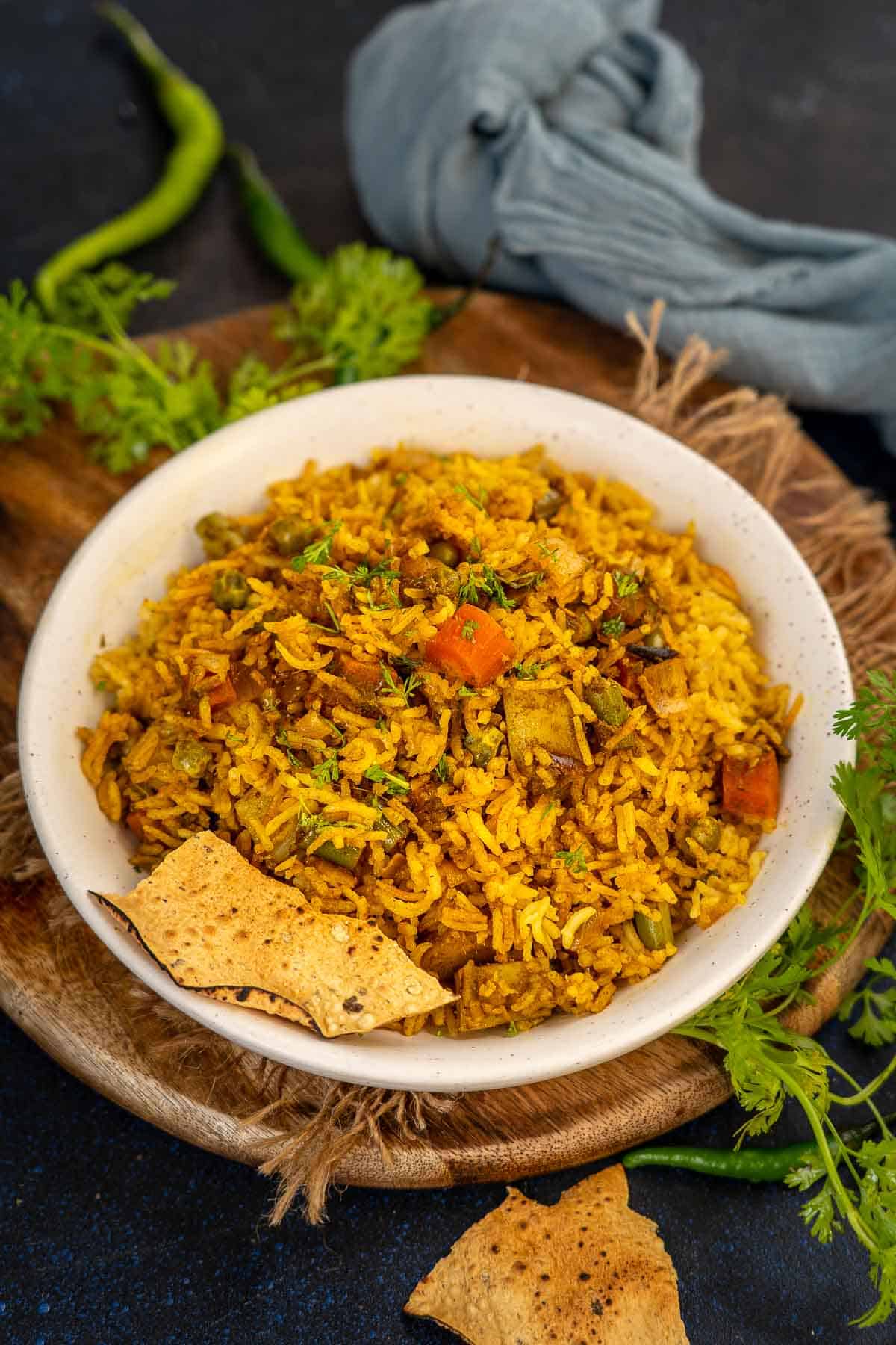 Green Pulao Recipe  Hariyali Pulao  Chutney Pulao    Video - 22