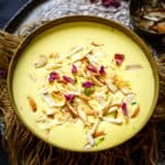 Badam Kheer (Almond Kheer) is a delicious Indian dessert where milk is cooked with almond paste and saffron. Make it for festivals or special occasions for a delicious treat. 