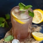 Sumac Lemonade is a refreshing twist on the classic lemonade with the addition of dried sumac powder. Make it using my easy recipe.