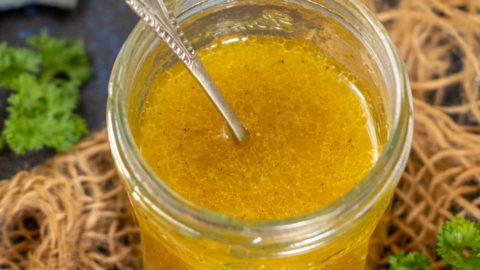Lemon Pepper Salad Dressing (Lemon Pepper Vinaigrette)