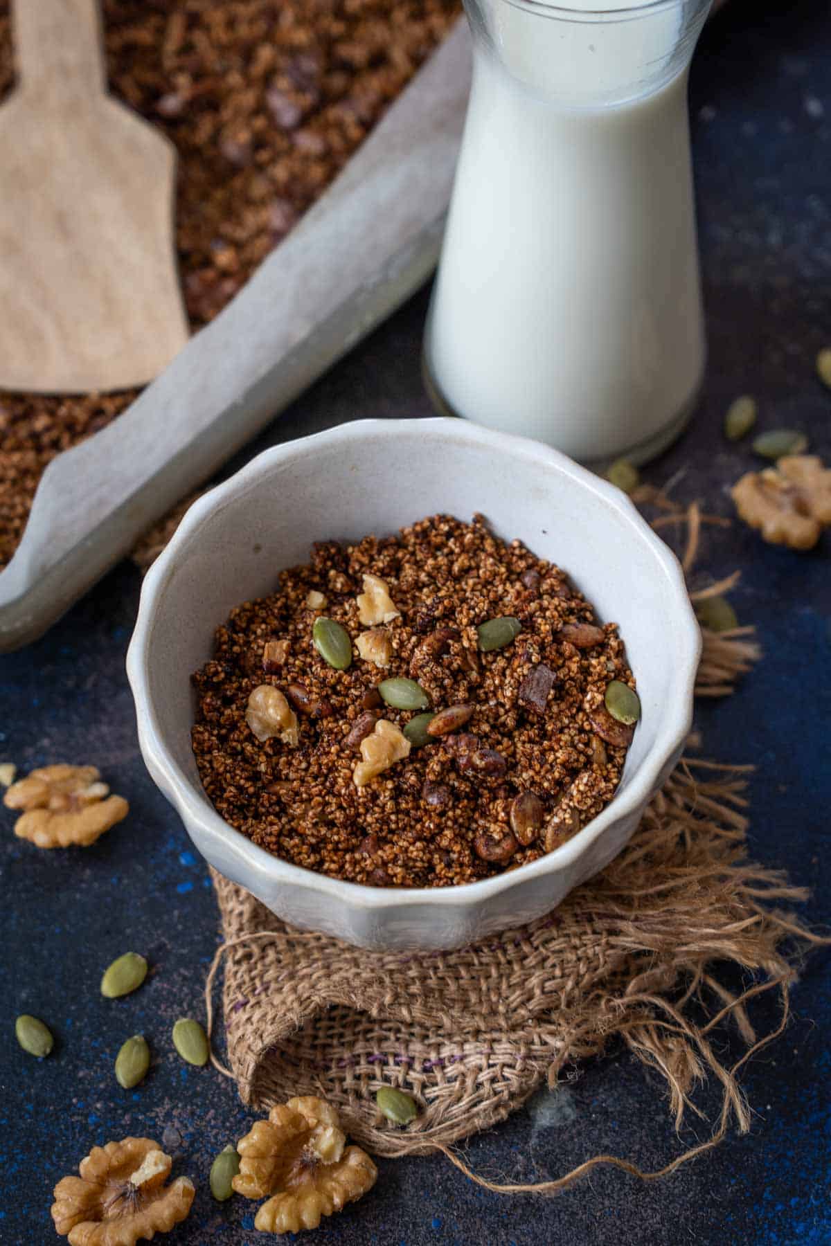 Amaranth Granola Recipe Whiskaffair