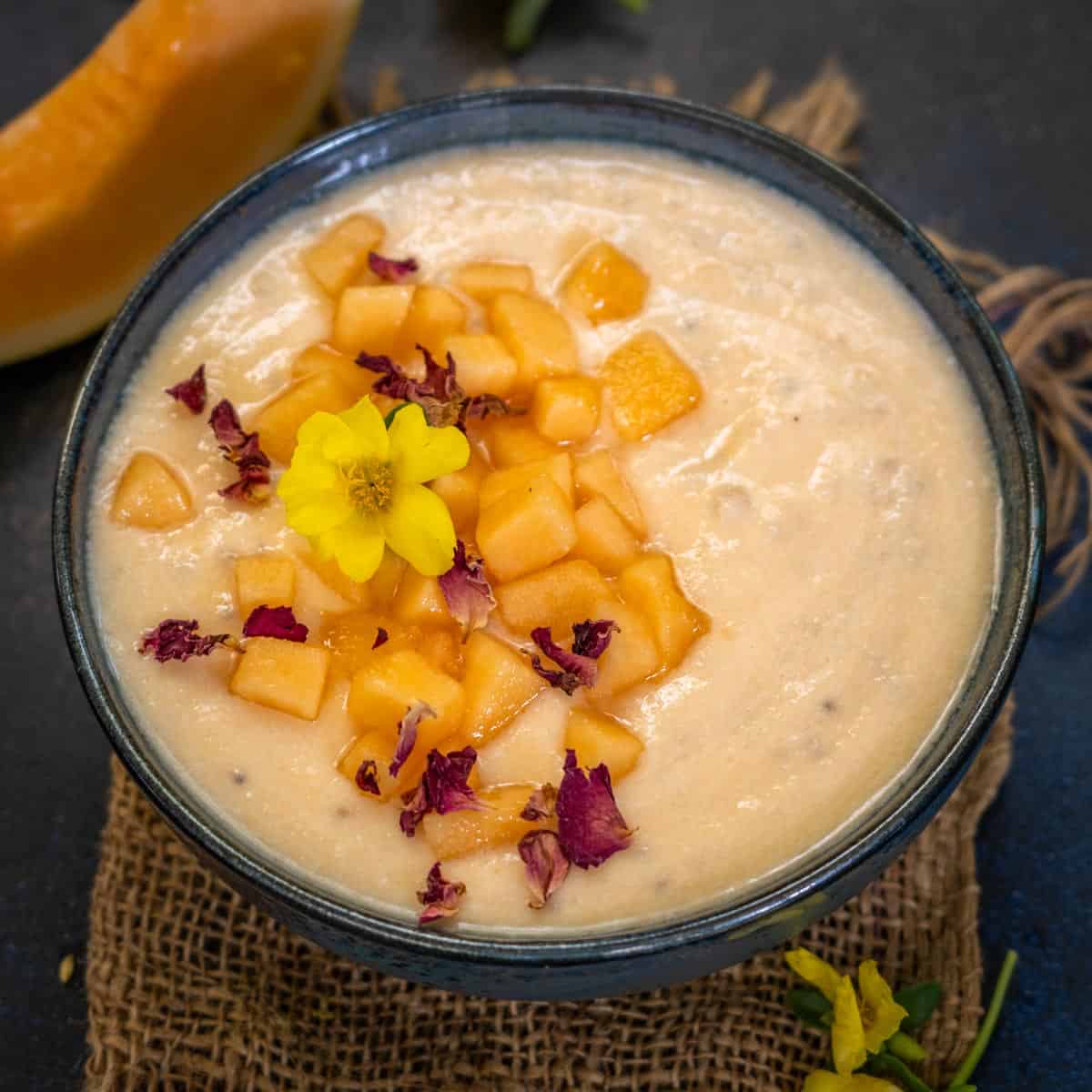 Muskmelon Sago Pudding Recipe Whiskaffair