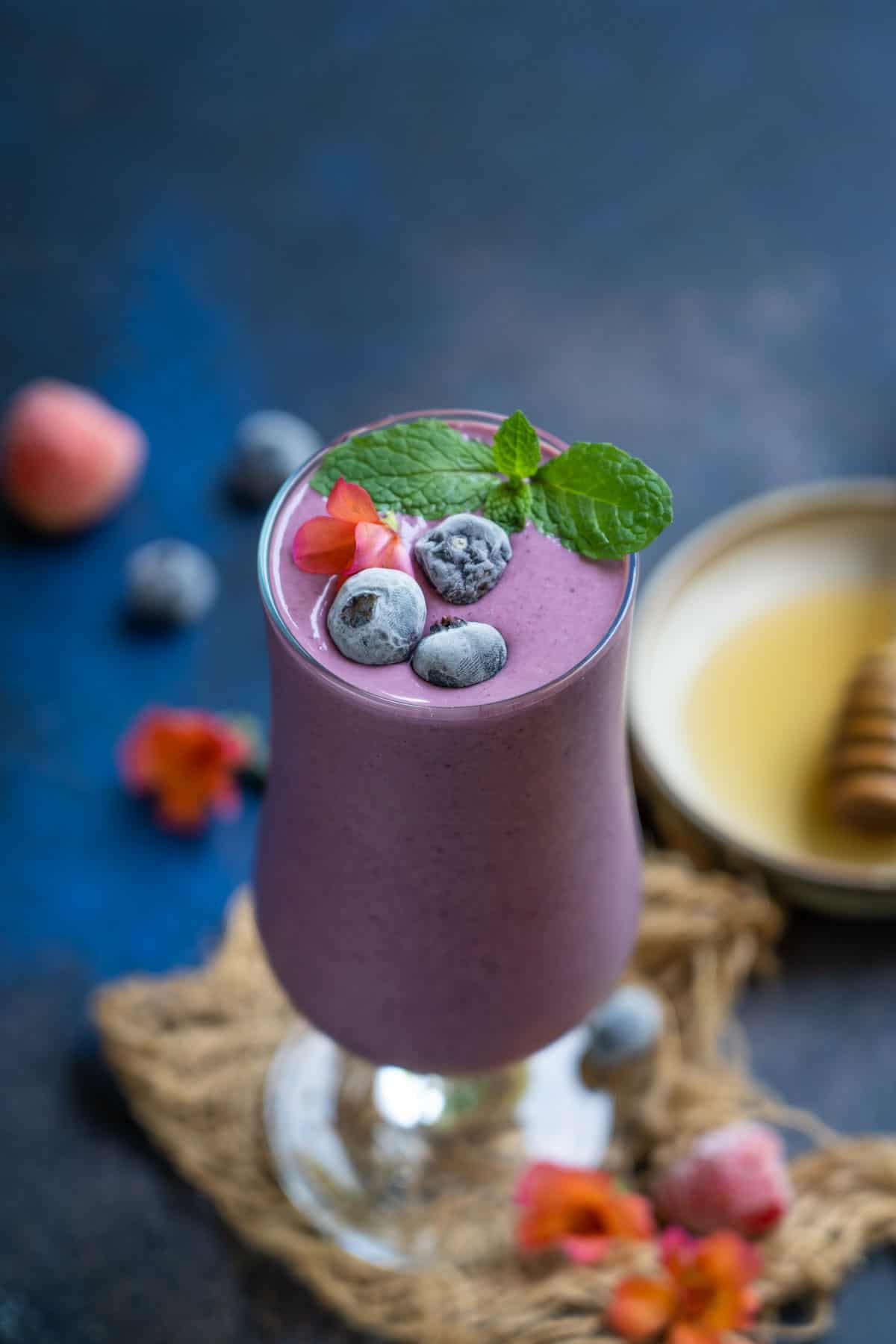 Triple Berry Oat Tropical Smoothie Recipe Whiskaffair