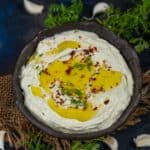 Make this creamy Pollo Tropical Copycat Cilantro Garlic Sauce at home in just 5 minutes. Serve it with tacos, wings, or any appetizer of your choice (vegetarian, gluten-free).