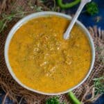 Haitian epis served in a bowl.