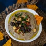 If you like Boar's Head Olive Tapenade Hummus Dip, then you will love this homemade recipe too. Serve it with pita chips or veggie sticks. (vegan and gluten-free).