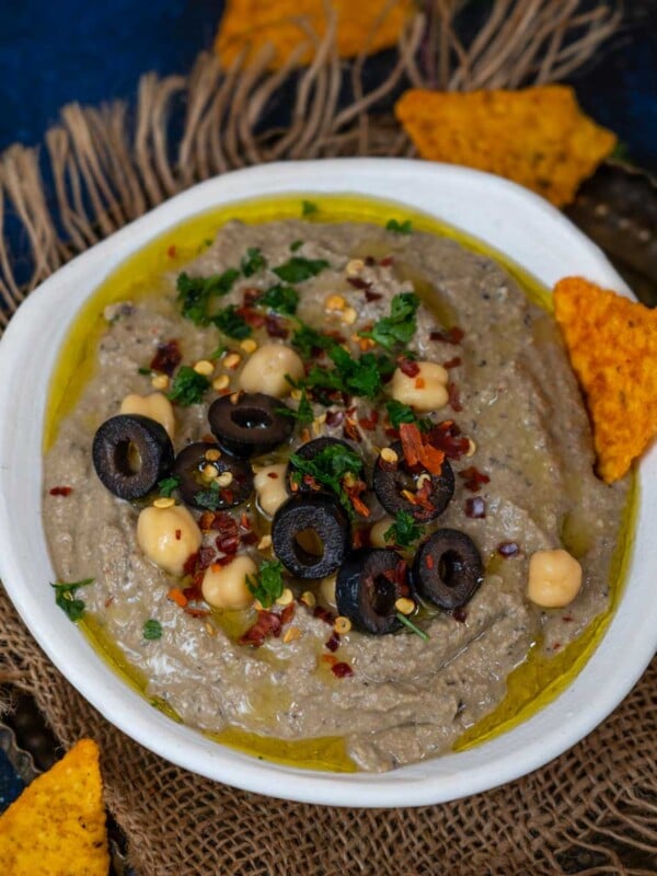 If you like Boar's Head Olive Tapenade Hummus Dip, then you will love this homemade recipe too. Serve it with pita chips or veggie sticks. (vegan and gluten-free).