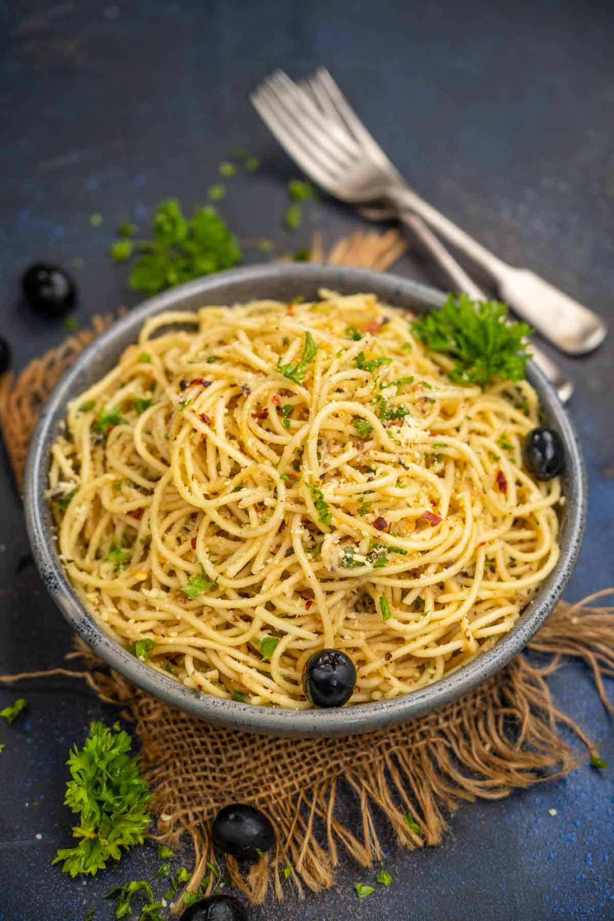 Olive Tapenade Pasta Recipe + Video