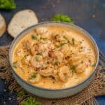 Try this 30 minutes one-pot Creamy Garlic Paprika Shrimp using a few simple ingredients. Serve it with rice, pasta, orzo, or bread for a comforting and delicious dinner (gluten-free).