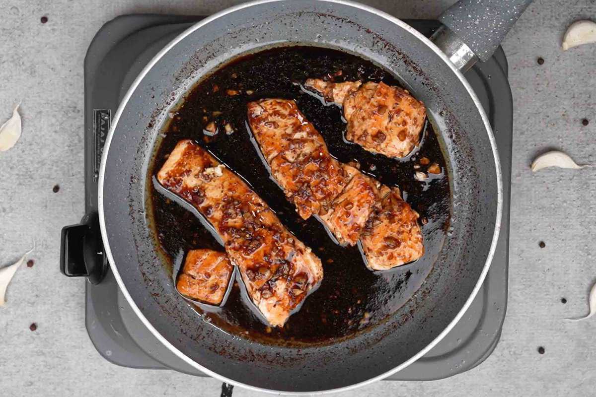 Japanese Steakhouse Style Hibachi Salmon Recipe + Video